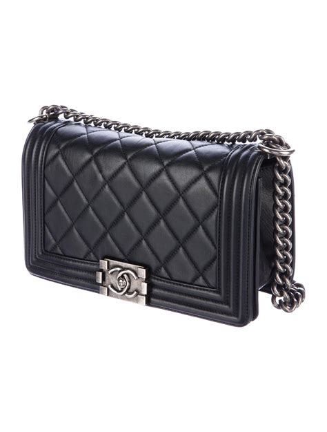 chanel boy chanel flap old medium flap bag|More.